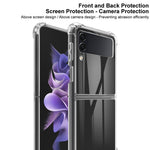 Custodia protettiva trasparente TPU per Galaxy Z Flip3 5G