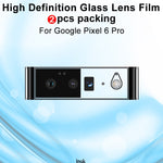 Pellicola per obiettivo fotocamera posteriore IMAK HD per Google Pixel 6 e