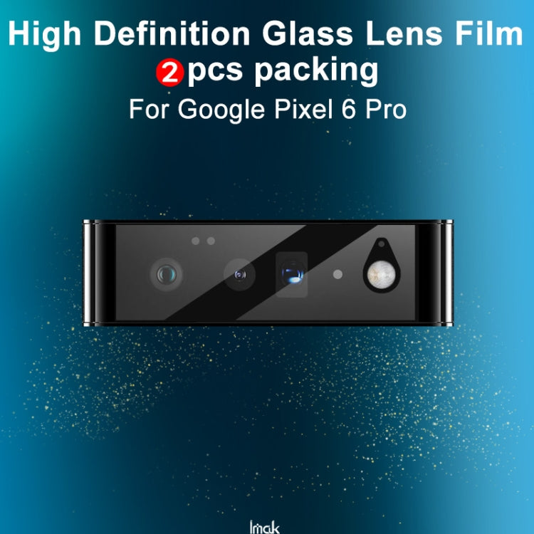 Pellicola per obiettivo fotocamera posteriore IMAK HD per Google Pixel 6 e