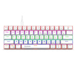 HXSJ V900 Tastiera meccanica cablata 61 tasti RGB