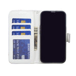 Custodia portafoglio in pelle con slot carte Samsung Galaxy S22 U