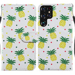 Custodia portafoglio in pelle con slot carte Samsung Galaxy S22 U
