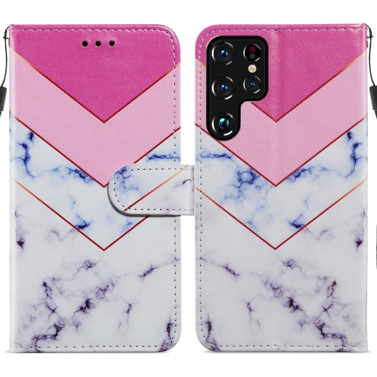 Custodia portafoglio in pelle con slot carte Samsung Galaxy S22 U