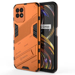 Custodia antiurto Punk Armor 2 in 1 in PC e TPU per Realme 8i con supporto