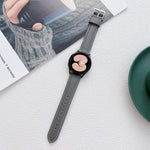 Cinturino in pelle cucito per Samsung Galaxy Watch4 40mm/44mm