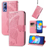Custodia in pelle goffrata con supporto per Google Pixel 6 e vivo Y72 5G