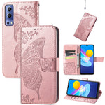 Custodia in pelle goffrata con supporto per Google Pixel 6 e vivo Y72 5G