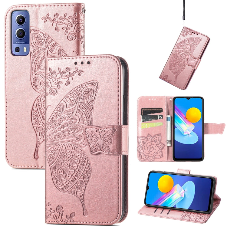 Custodia in pelle goffrata con supporto per Google Pixel 6 e vivo Y72 5G