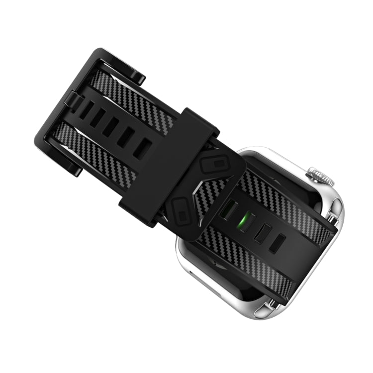 Cinturino in fibra di carbonio per Apple Watch compatibile