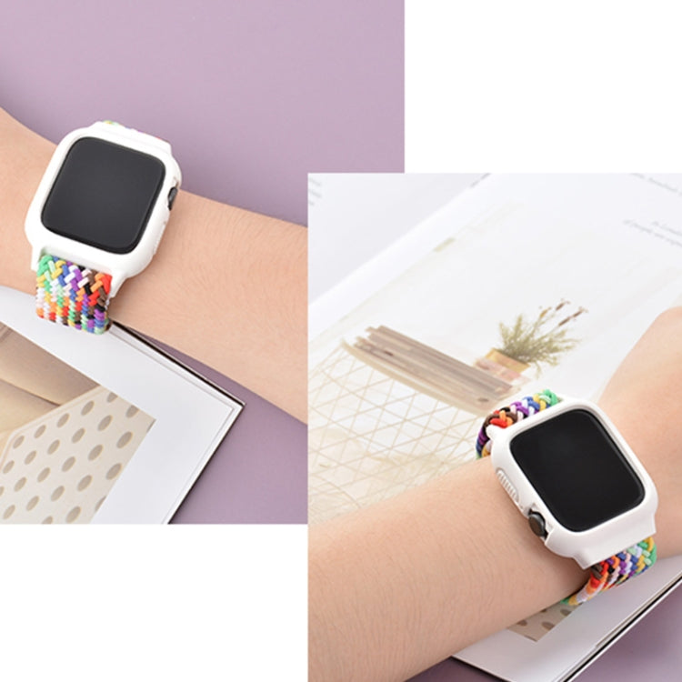 Cinturino nylon con fibbia TPU per Apple Watch 38/40mm