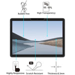 Pellicola vetro temperato antideflagrante 9H per Microsoft Surface Go 3 e Pro 8