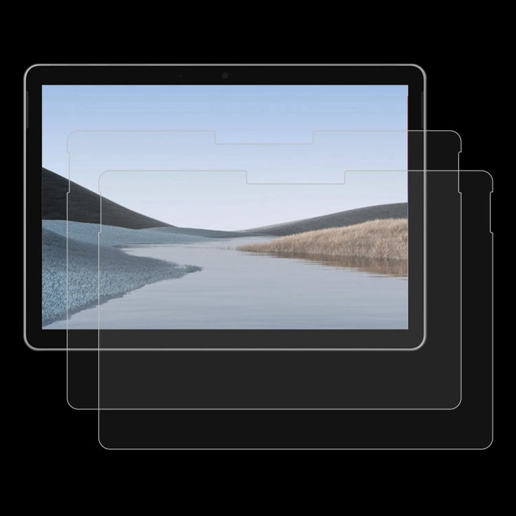 Pellicola vetro temperato 9H per Microsoft Surface Go 3 e Pro 8 (2 pezzi)