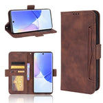 Custodia portafoglio in pelle con slot carte per Huawei nova 9