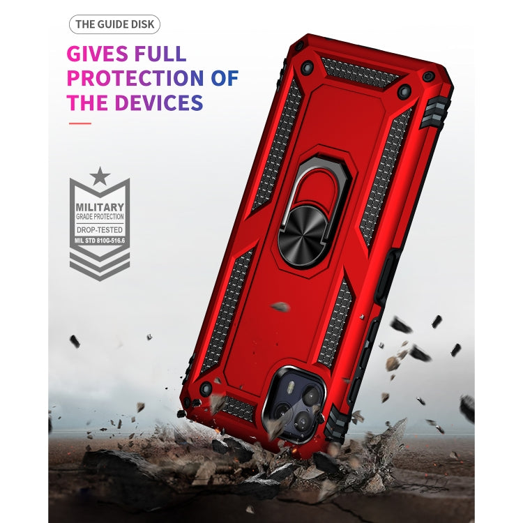Custodia protettiva antiurto in TPU e PC con supporto girevole per Motorola Moto