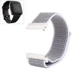 Cinturino in nylon con chiusura a strappo per Fitbit Versa