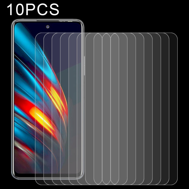 Pellicole in vetro temperato 0,26 mm 9H per modelli compatibili (10 PCS)