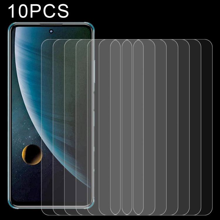 Pellicole in vetro temperato 0,26 mm 9H per modelli compatibili (10 PCS)