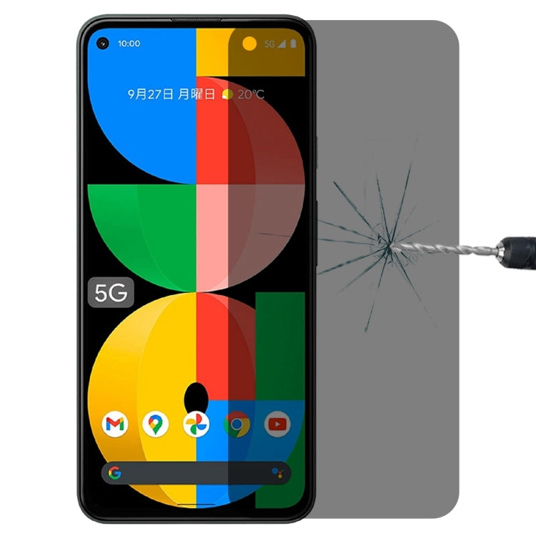 Pellicola vetro temperato privacy 9H per Google Pixel 6 e 5a 5G