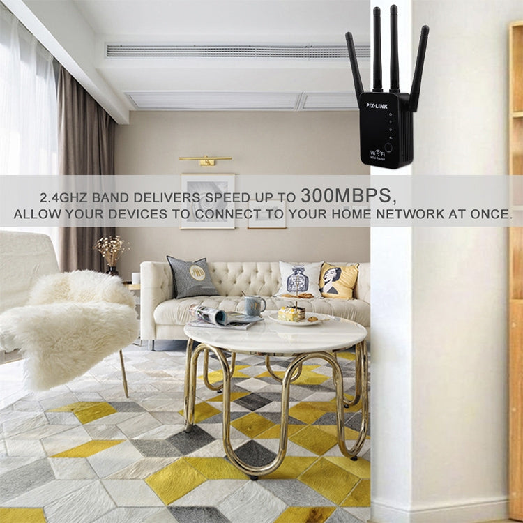 Ripetitore router wireless Smart WiFi con 4 antenne
