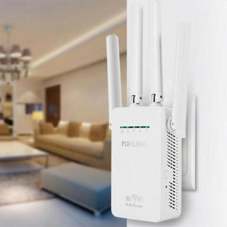 Ripetitore router wireless Smart WiFi con 4 antenne