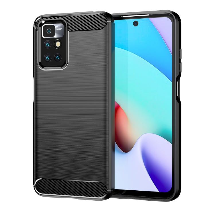Custodia TPU fibra di carbonio per Xiaomi Redmi Note 11