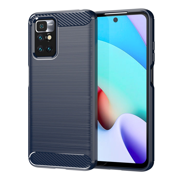 Custodia TPU fibra di carbonio per Xiaomi Redmi Note 11
