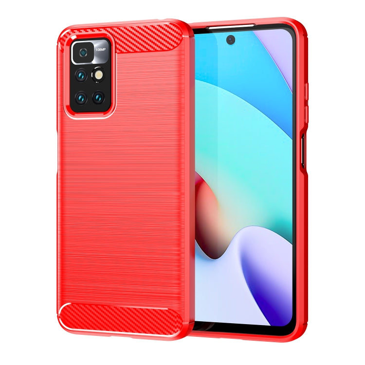 Custodia TPU fibra di carbonio per Xiaomi Redmi Note 11