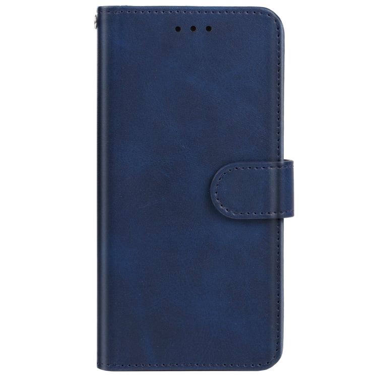 Custodia in pelle con supporto per UMIDIGI A7 Pro Blu