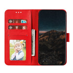 Custodia portafoglio in pelle con slot carte per Samsung Galaxy S