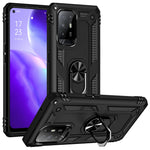Custodia protettiva antiurto per OPPO Reno5 Z con supporto girevole a 360 gradi