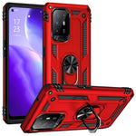 Custodia protettiva antiurto per OPPO Reno5 Z con supporto girevole a 360 gradi