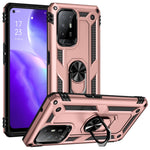 Custodia protettiva antiurto per OPPO Reno5 Z con supporto girevole a 360 gradi