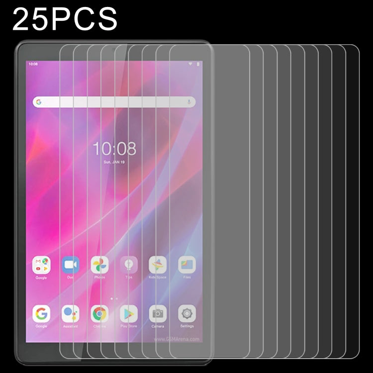 Pellicola vetro temperato 9H 2.5D per tablet modelli compatibili 25 pezzi