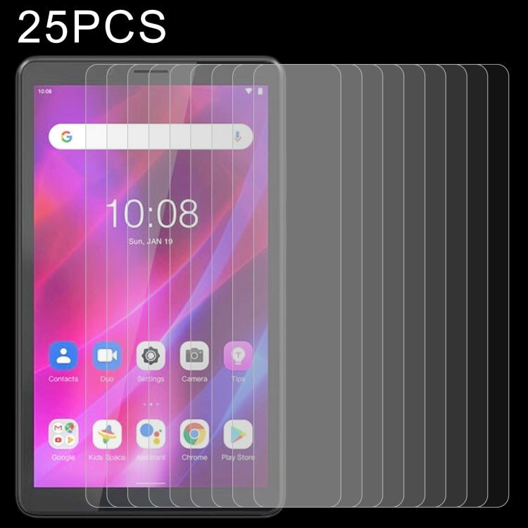 Pellicola vetro temperato 9H 2.5D per tablet modelli compatibili 25 pezzi
