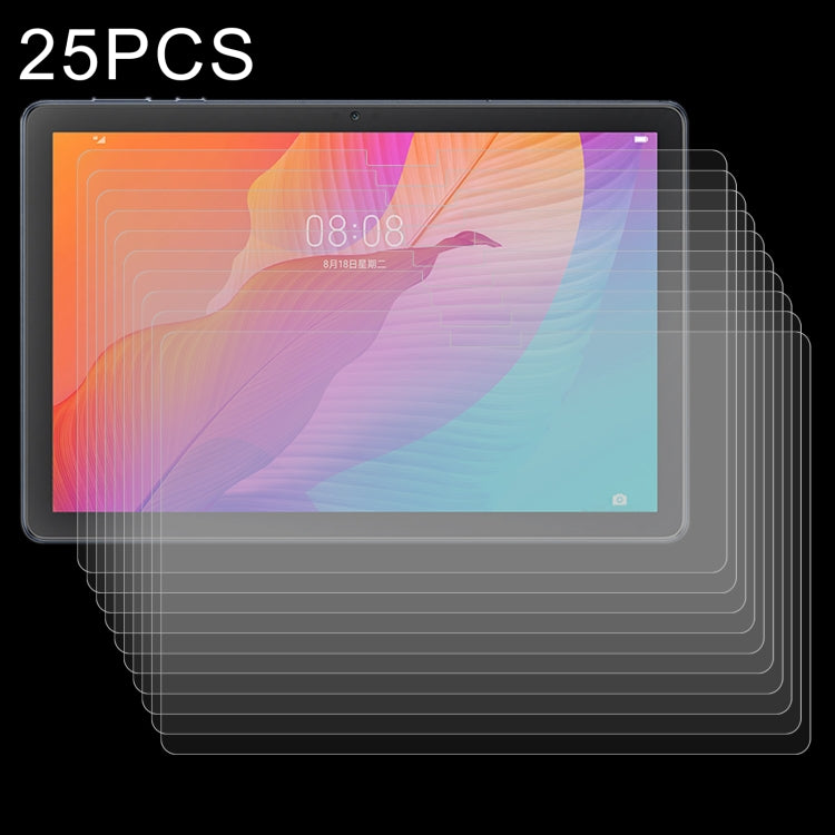 Pellicola vetro temperato 9H 2.5D per tablet modelli compatibili 25 pezzi