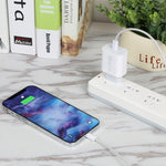 Caricabatterie da viaggio 20W USB-C PD con set cavi 1m