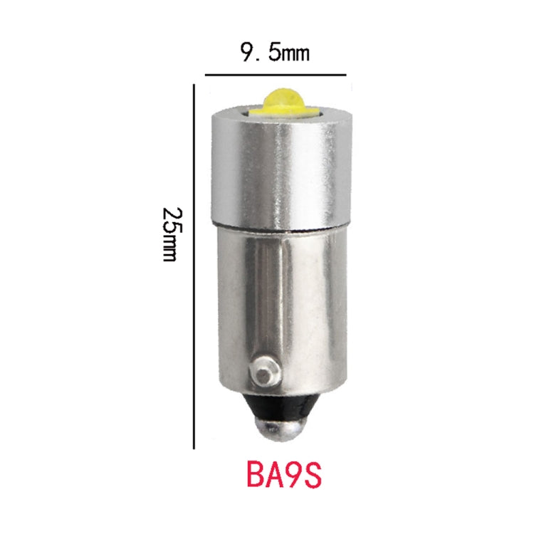 Torcia LED BA9S 3W luce bianca 150-200 lumen