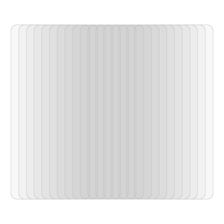 Pellicole in vetro temperato 0,26 mm 9H per modelli compatibili (50 PCS)