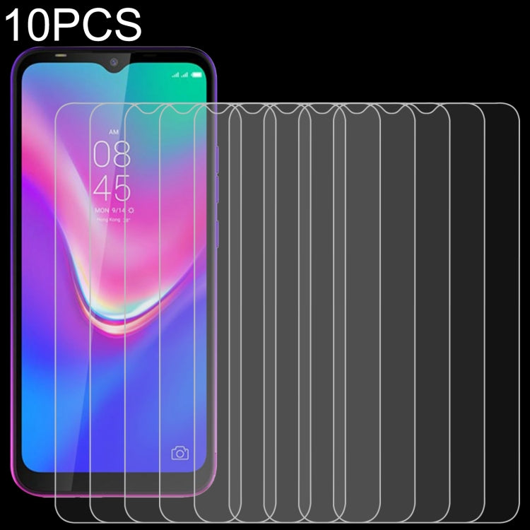 Pellicole in vetro temperato 0,26 mm 9H per modelli compatibili (10 pezzi)