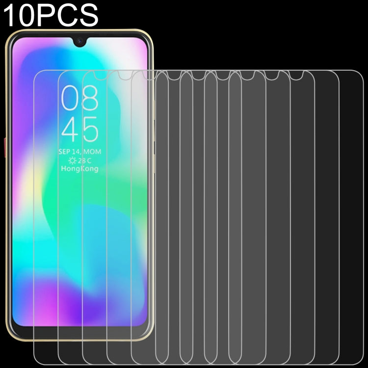 Pellicole in vetro temperato 0,26 mm 9H per modelli compatibili (10 pezzi)