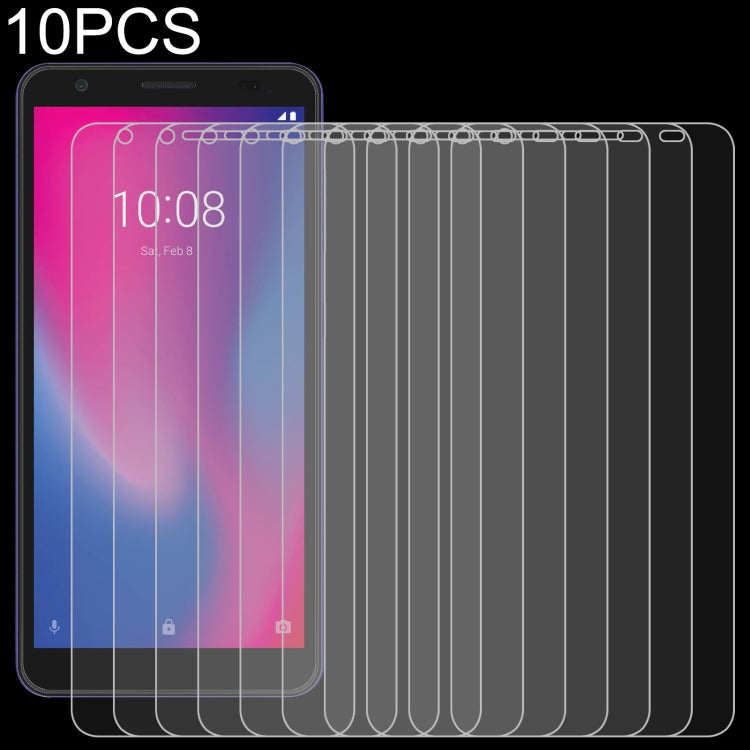 Pellicola vetro temperato 0,26 mm 9H per modelli compatibili (10 PCS)
