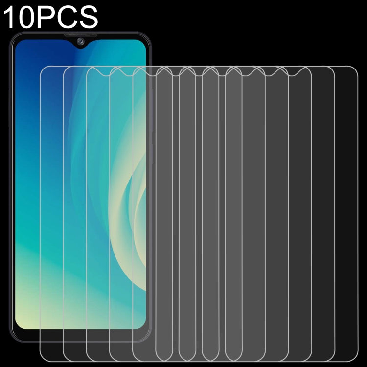 Pellicole in vetro temperato 0,26 mm 9H per modelli compatibili (10 pezzi)