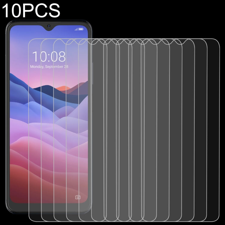 Pellicole in vetro temperato 0,26 mm 9H per modelli compatibili (10 pezzi)
