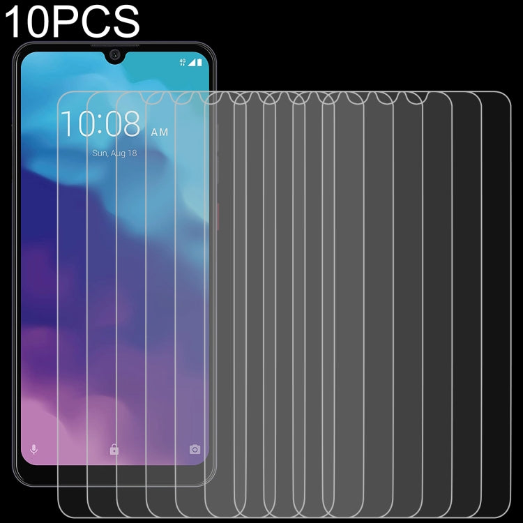 Pellicole in vetro temperato 0,26 mm 9H per modelli compatibili (10 pezzi)