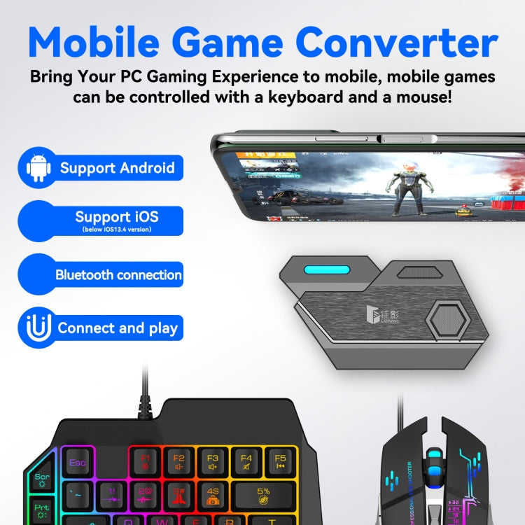 Convertitore tastiera e mouse GAMWING MixSE USB
