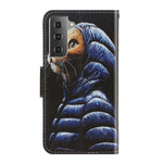 Custodia portafoglio in pelle per Samsung Galaxy S22 5G