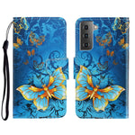 Custodia portafoglio in pelle per Samsung Galaxy S22 5G