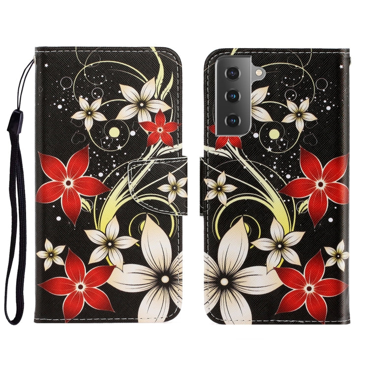 Custodia portafoglio in pelle per Samsung Galaxy S22 5G
