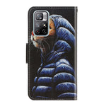 Custodia portafoglio in pelle per Xiaomi Redmi Note 11