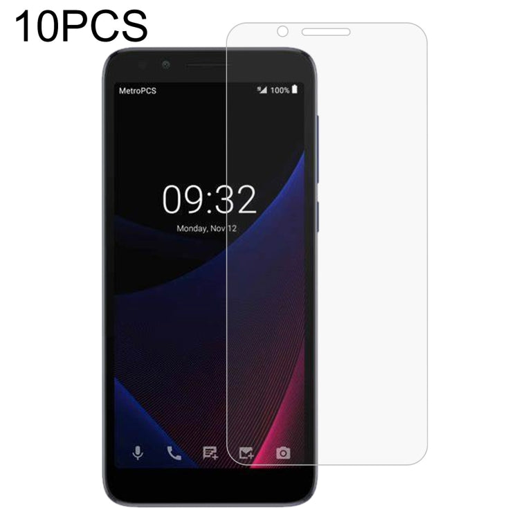 Pellicole in vetro temperato 0,26 mm 9H per modelli compatibili Alcatel e BQ 10
